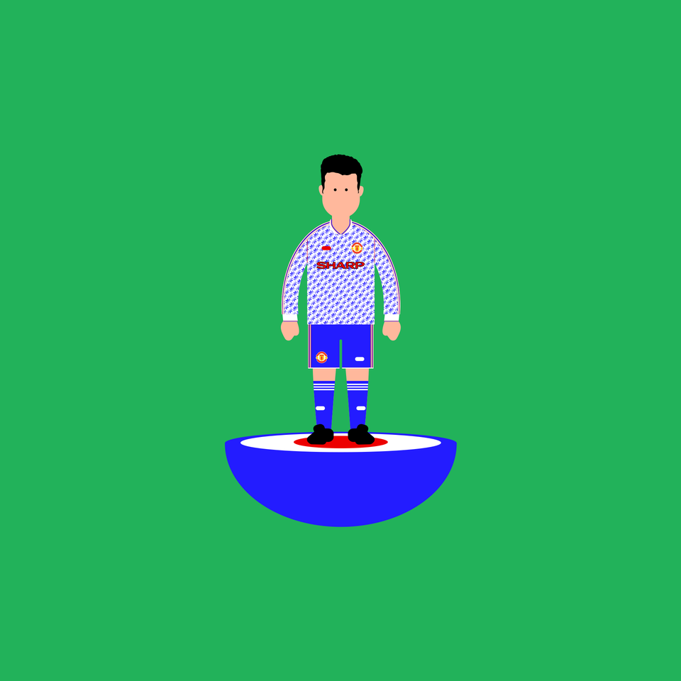 Ryan Giggs Man Utd Away T-Shirt